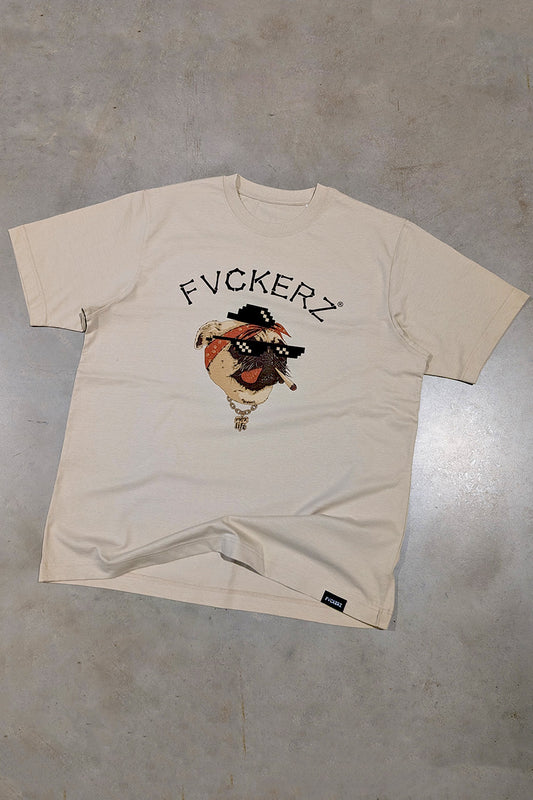 FVCKERZ® Oversized T-Shirt // Pug Life