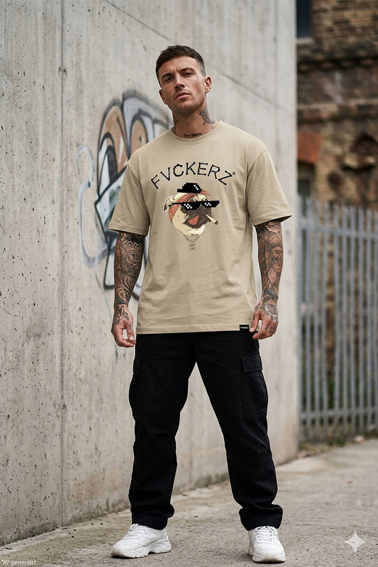 FVCKERZ® Oversized T-Shirt // Pug Life