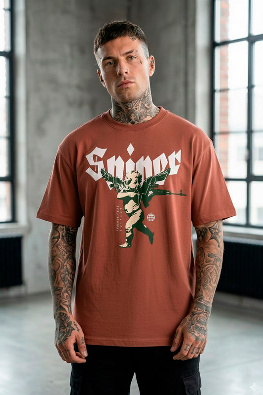 FVCKERZ® Oversized T-Shirt // Sniper