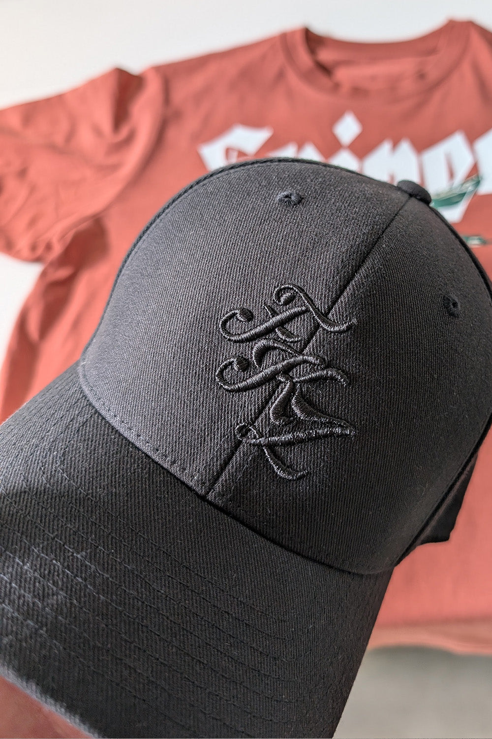 FVCKERZ® Dad Cap schwarz // FKZ 3D