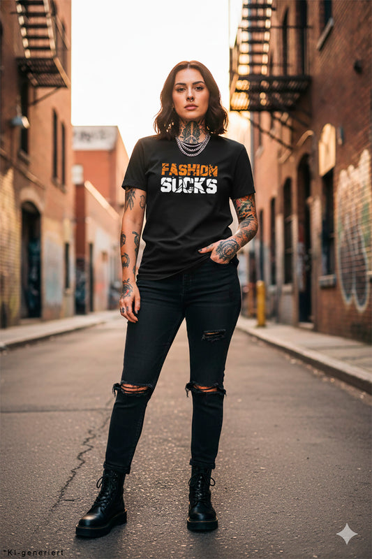 FVCKERZ® T-Shirt // Fashion Sucks