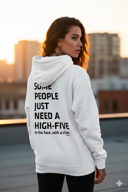 FVCKERZ® Hoodie // Some people need a high-five