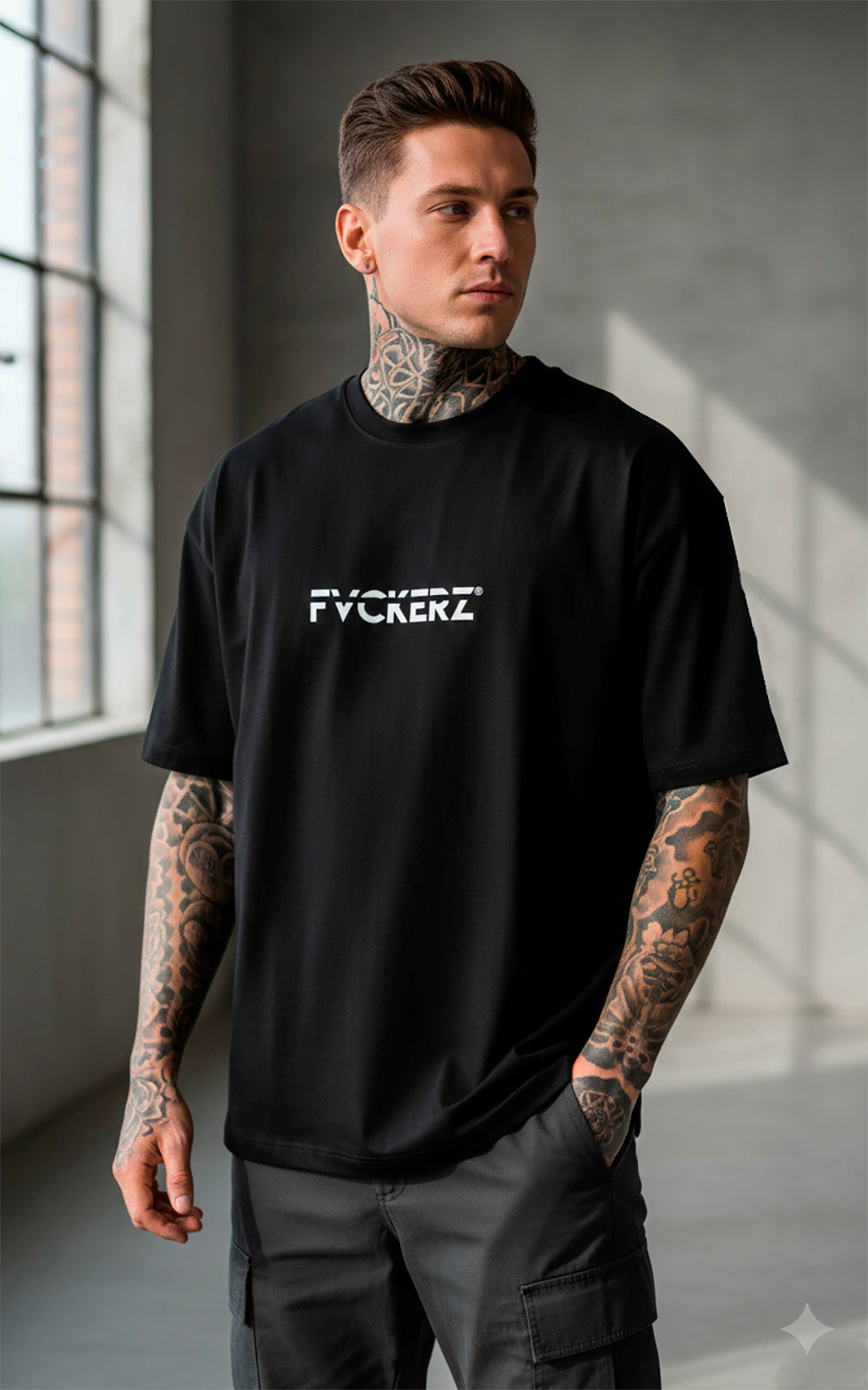 FVCKERZ® Oversized T-Shirt // Basic