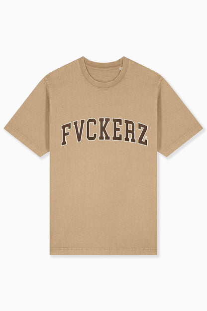 FVCKERZ® Vintage Oversized T-Shirt // Curved