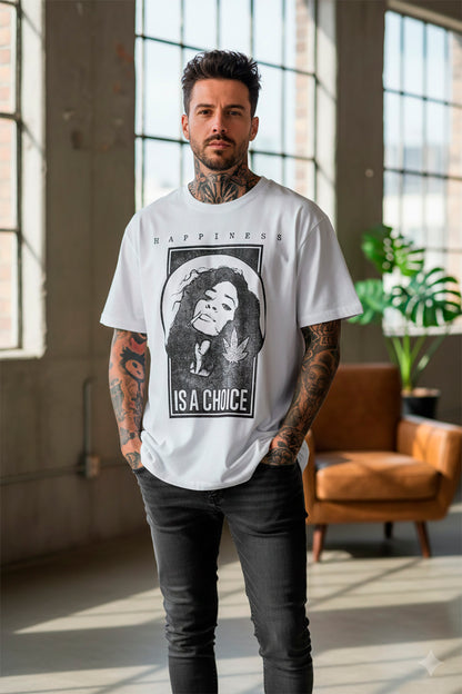 FVCKERZ® Oversized T-Shirt // Happiness