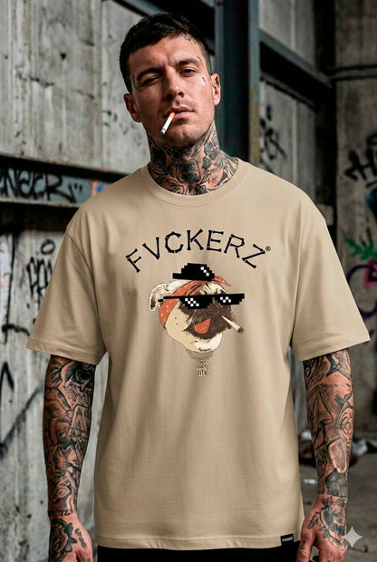 FVCKERZ® Oversized T-Shirt // Pug Life