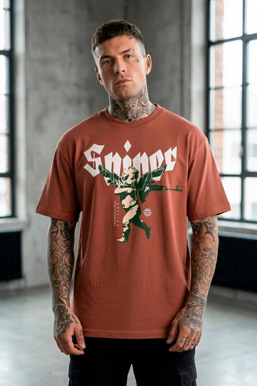 FVCKERZ® Oversized T-Shirt // Sniper