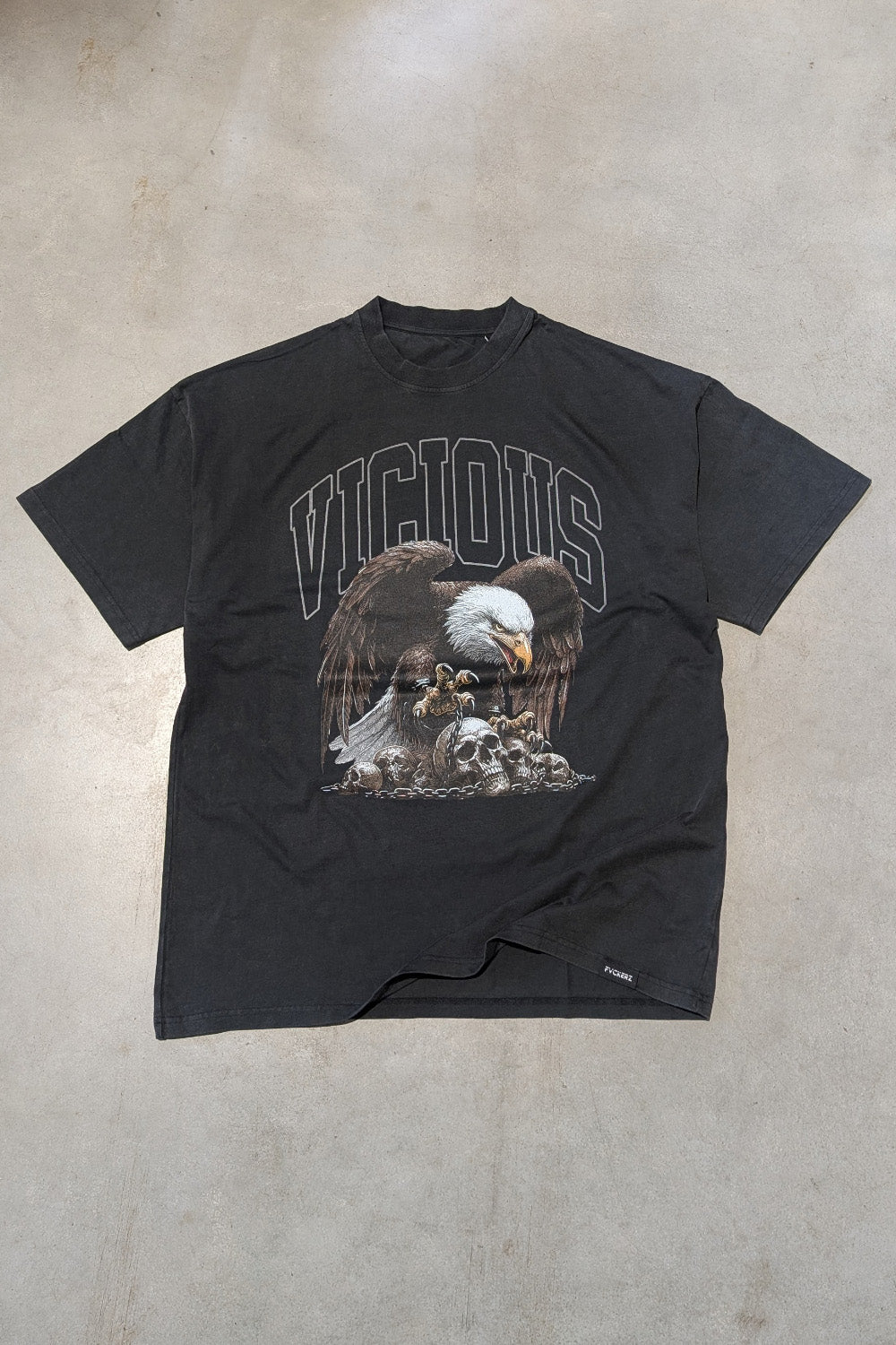 FVCKERZ® Vintage Oversized T-Shirt // Vicious