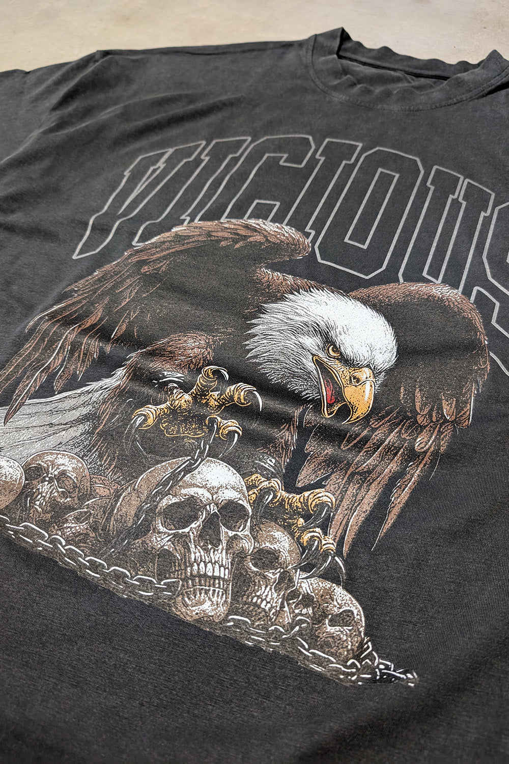 FVCKERZ® Vintage Oversized T-Shirt // Vicious