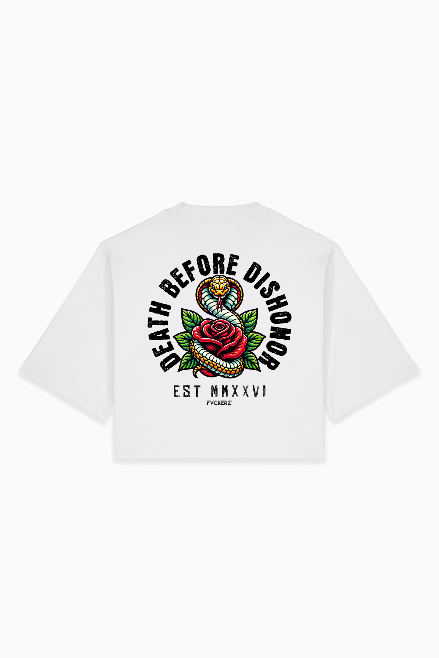 FVCKERZ® Oversized Shirt // Death before dishonor