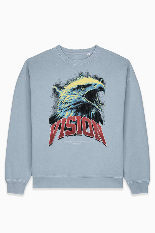 FVCKERZ® Oversized Vintage Sweater // Vision