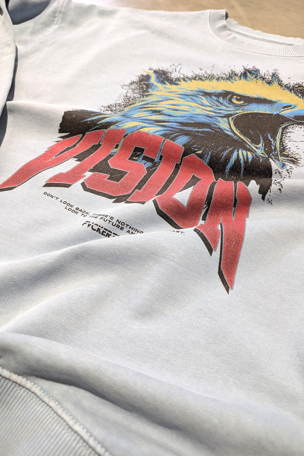 FVCKERZ® Oversized Vintage Sweater // Vision