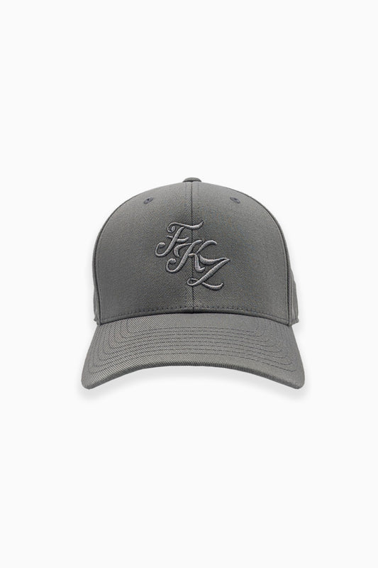 FVCKERZ® Dad Cap grau // FKZ 3D