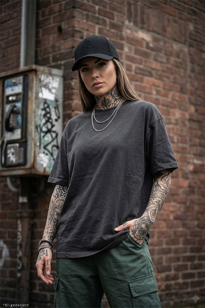 FVCKERZ® Dad Cap schwarz // FKZ 3D