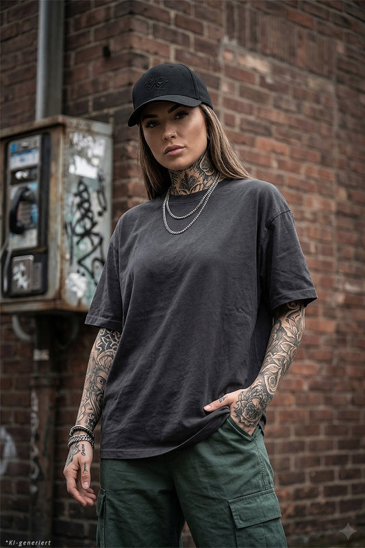 FVCKERZ® Dad Cap schwarz // FKZ 3D