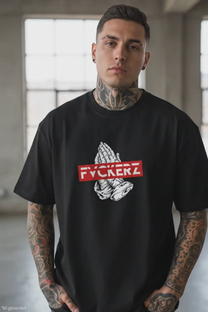 FVCKERZ® Oversized T-Shirt // Pray