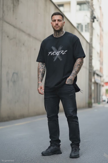 FVCKERZ® Oversized T-Shirt // X-Design