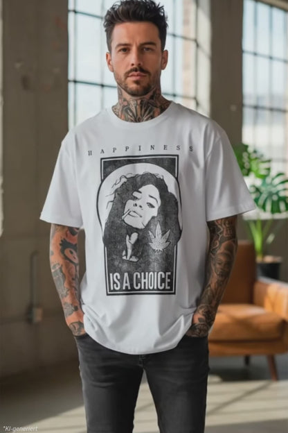 FVCKERZ® Oversized T-Shirt // Happiness