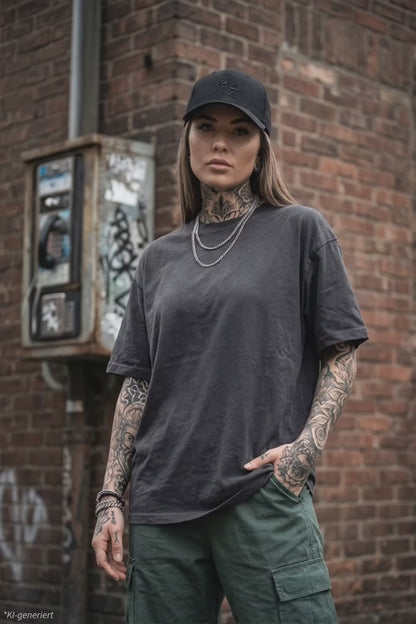FVCKERZ® Dad Cap schwarz // FKZ 3D