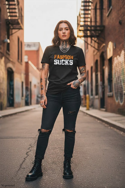 FVCKERZ® T-Shirt // Fashion Sucks