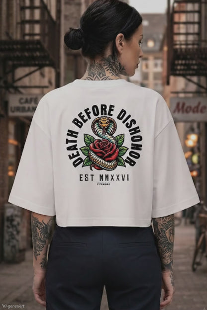 FVCKERZ® Oversized Shirt // Death before dishonor
